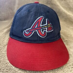 Atlanta Braves Adjustable Baseball Hat Cap Blue by‎ OC Sports Youth